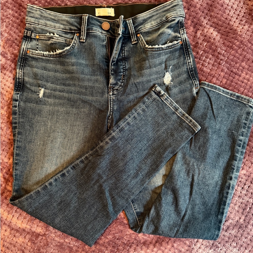 Maurice’s Everflex Crop Jeans sz 10